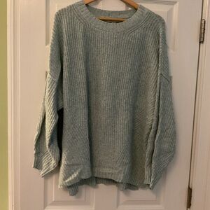 American Eagle Outfitters Light Blue Crew Neck Sweater